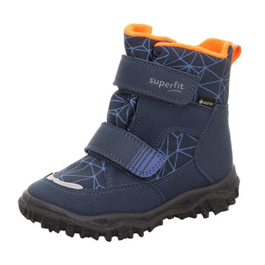 Superfit boys' HUSKY warm-lined Gore-Tex snow boots, BLUE/ORANGE 8030, 35 EU on sale